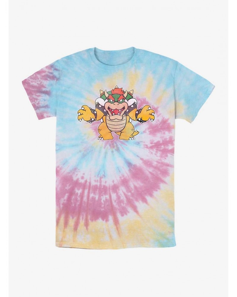 Nintendo Just Bowser Tie Dye T-Shirt $7.98 T-Shirts