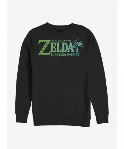 The Legend Of Zelda Links Awakening Art Crew Sweatshirt $11.62 Sweatshirts