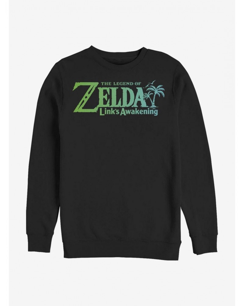 The Legend Of Zelda Links Awakening Art Crew Sweatshirt $11.62 Sweatshirts