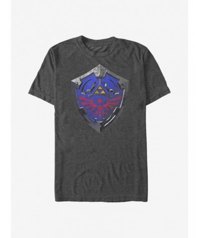 The Legend Of Zelda Hylian Shield T-Shirt $7.70 T-Shirts