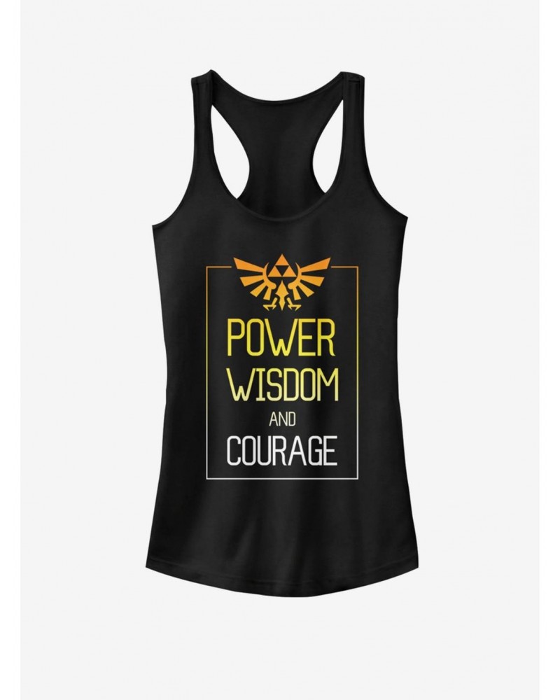 Nintendo Power Wisdom And Courgae Zelda Girls Tank $6.97 Tanks