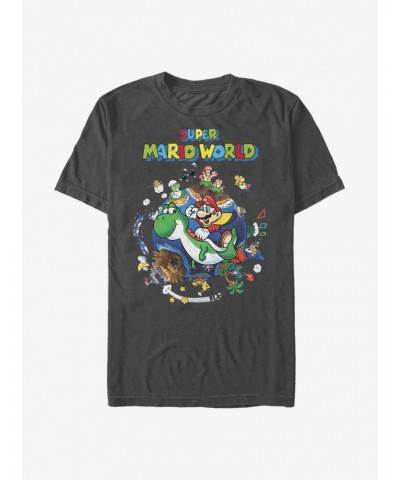 Super Mario Super World T-Shirt $5.02 T-Shirts