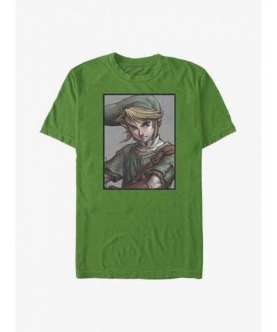 The Legend of Zelda Link Portrait T-Shirt $6.69 T-Shirts