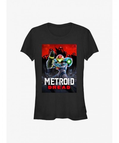 Nintendo Metroid Dread Poster Girls T-Shirt $5.93 T-Shirts