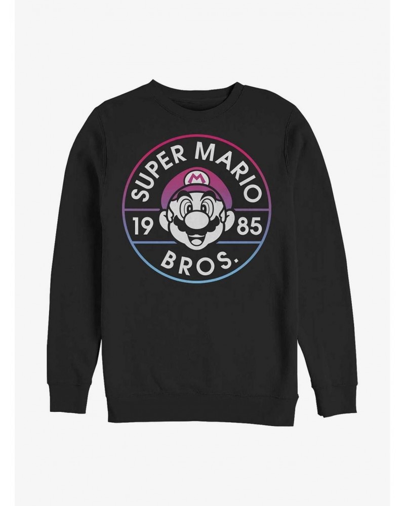 Nintendo Mario Super Mario Bros. Badge Sweatshirt $12.14 Sweatshirts