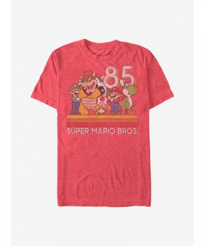 Nintendo Super Mario Bros Group 85 T-Shirt $7.70 T-Shirts