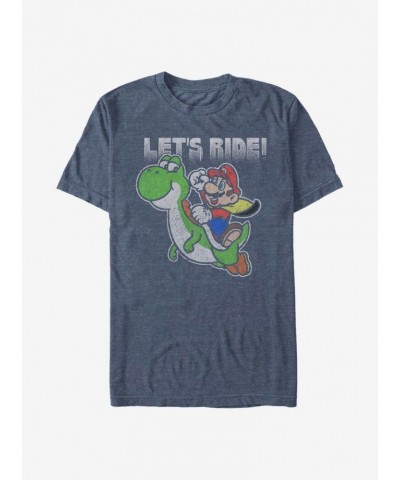 Super Mario Yoshi Rider T-Shirt $7.86 T-Shirts