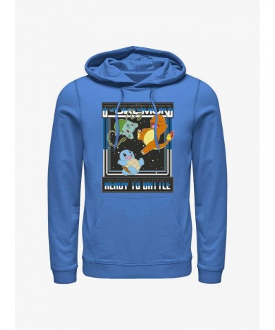 Pokemon Ready To Battle Squirtle, Bulbasaur, and Charmander Hoodie $12.89 Hoodies