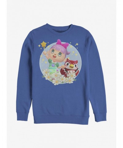 Animal Crossing Celeste & Wand Crew Sweatshirt $8.01 Sweatshirts