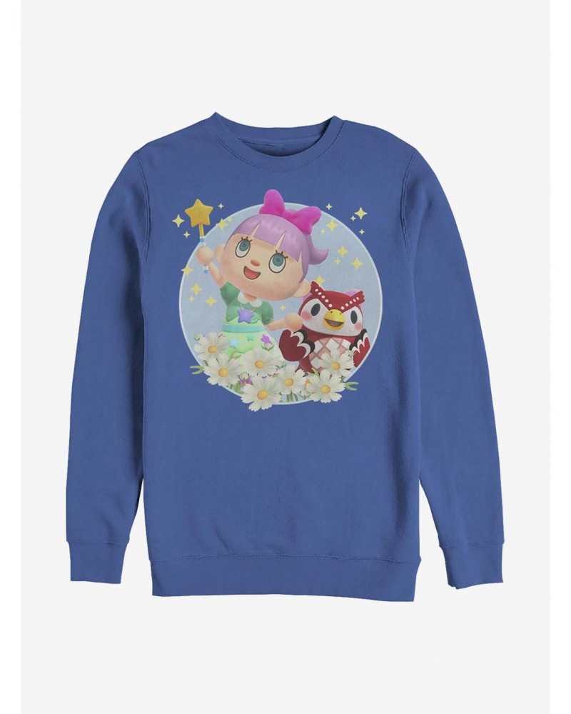 Animal Crossing Celeste & Wand Crew Sweatshirt $8.01 Sweatshirts