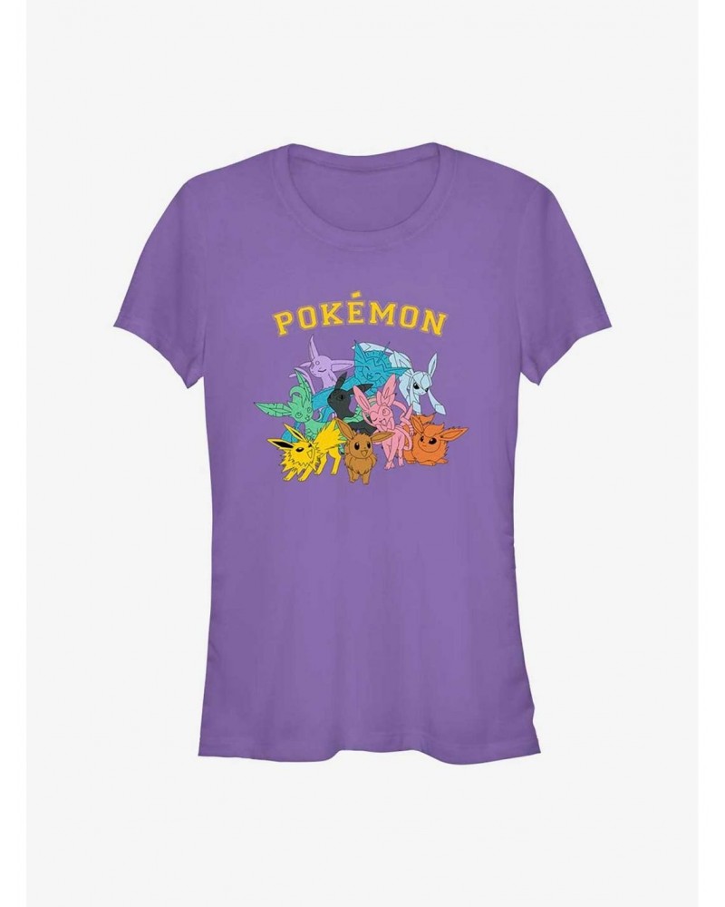 Pokemon Gotta Catch Eeveelutions Girls T-Shirt $7.67 T-Shirts