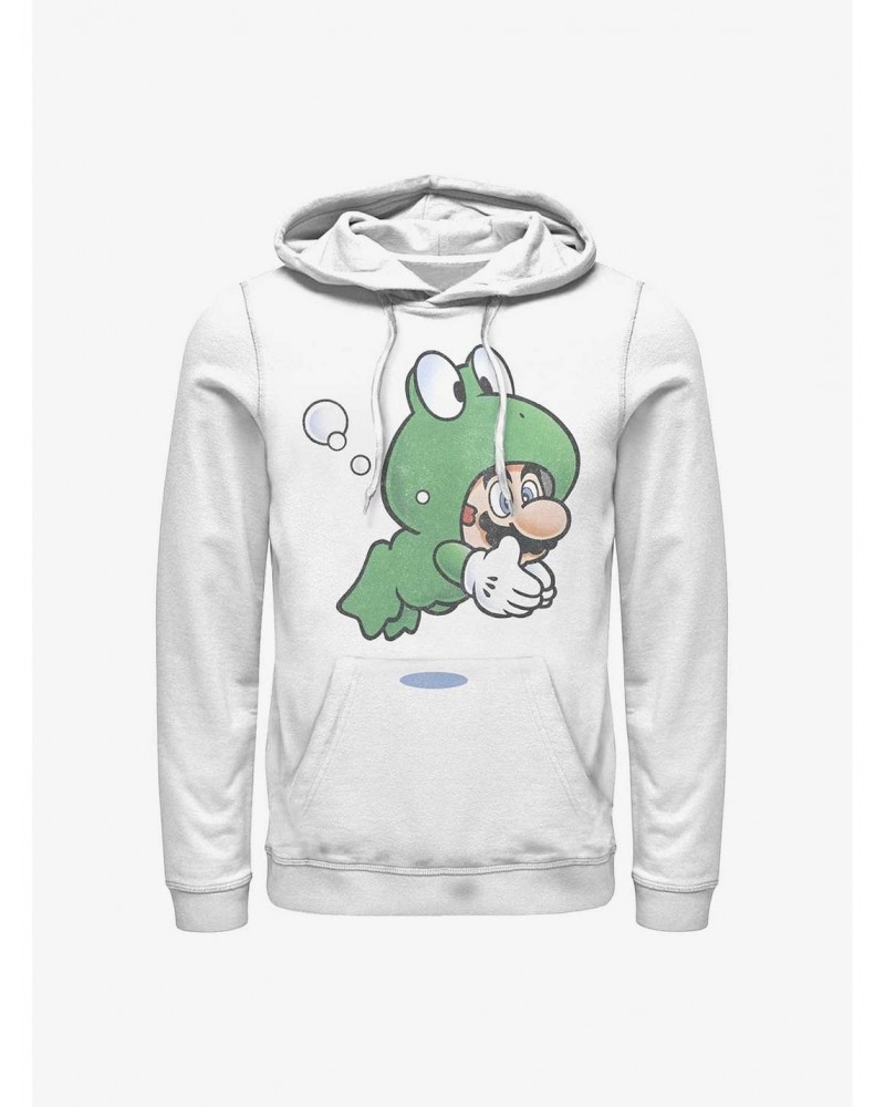 Nintendo Mario Froggy Mario Hoodie $13.51 Hoodies