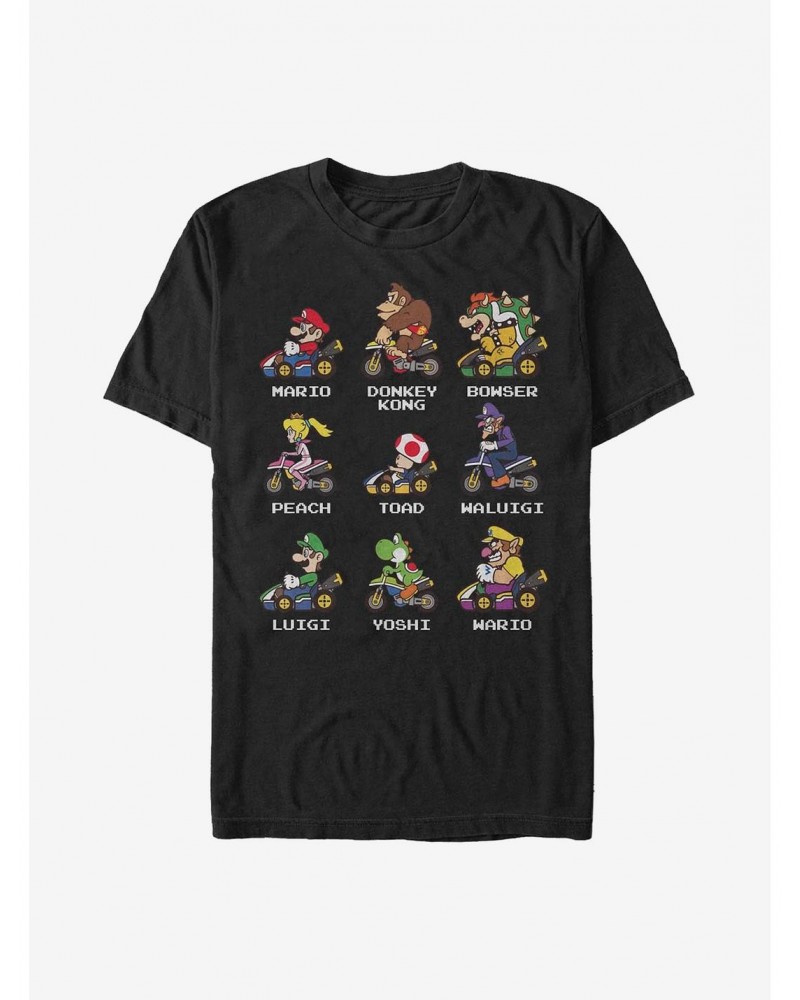 Nintendo Mario Kart Racers T-Shirt $8.20 T-Shirts