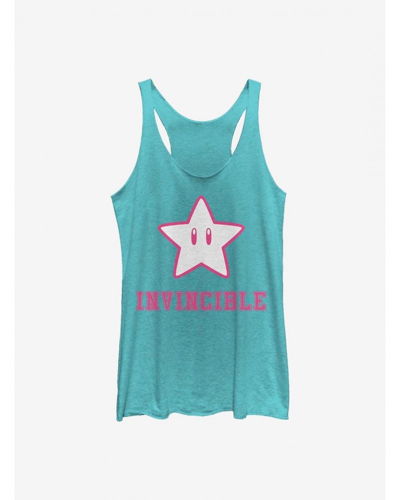 Super Mario Invincible Girls Tank $8.70 Tanks