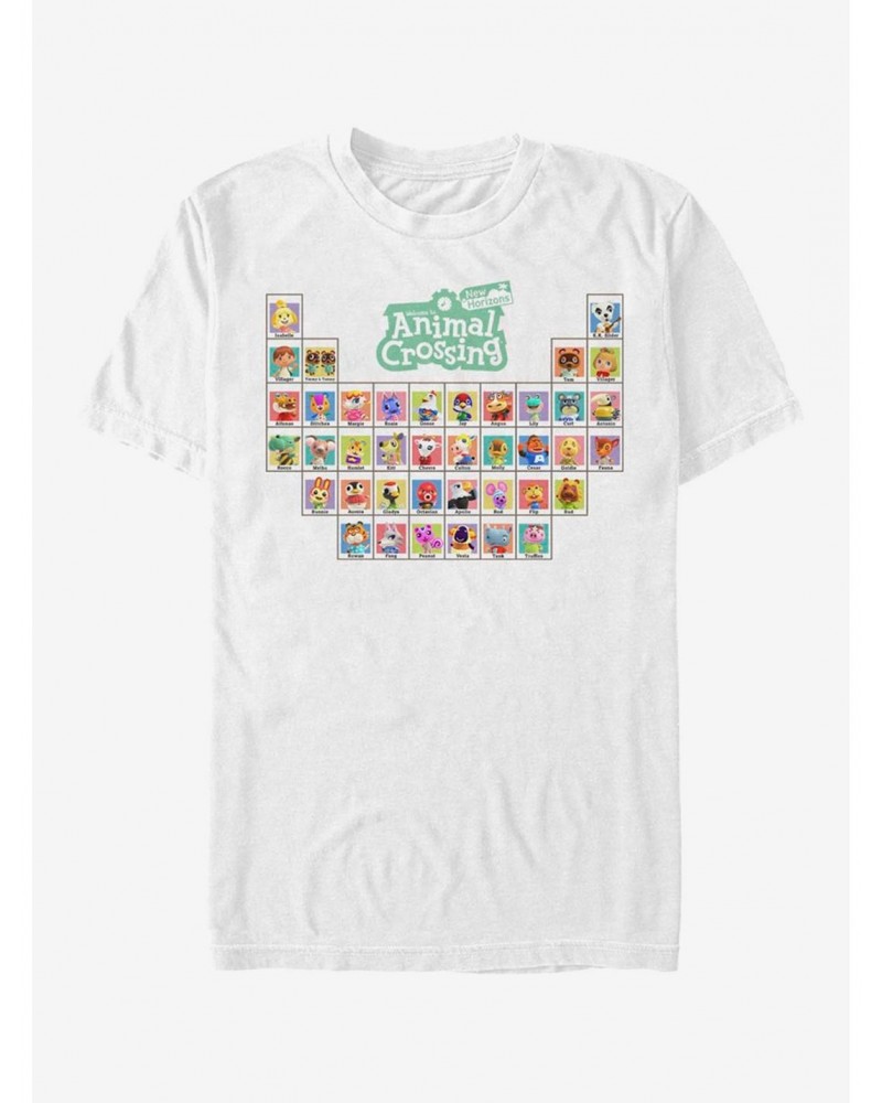 Extra Soft Nintendo Animal Crossing Periodically Crossing T-Shirt $6.47 T-Shirts