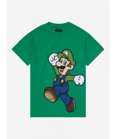 Super Mario Bros. Luigi Jumbo Graphic T-Shirt $5.40 T-Shirts