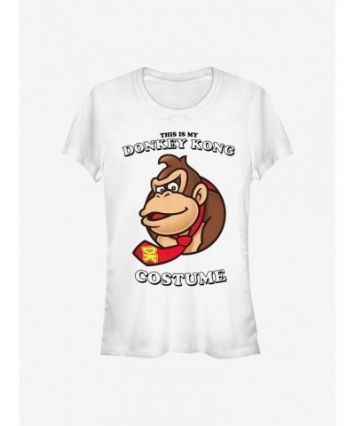 Nintendo Dk Face Girls T-Shirt $8.37 T-Shirts