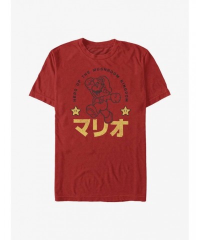 Nintendo Mario Mushroom Kingdom Hero T-Shirt $6.52 T-Shirts