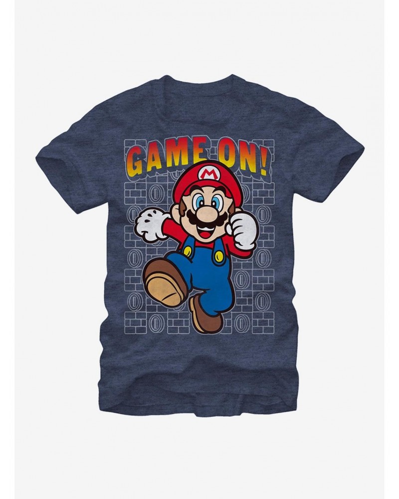 Nintendo Mario Game On T-Shirt $5.69 T-Shirts