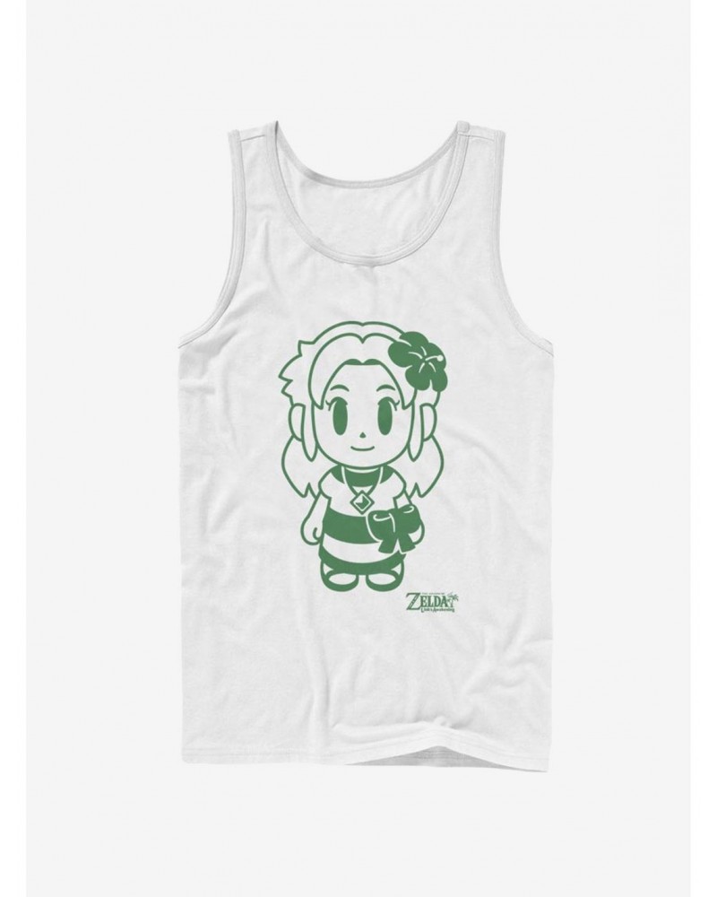 Nintendo The Legend of Zelda: Link's Awakening Marin Avatar Outline Tank $5.93 Tanks