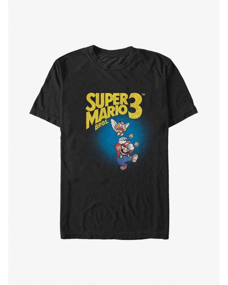 Mario Super Mario Bros. 3 Mario Attacked Big & Tall T-Shirt $9.63 T-Shirts