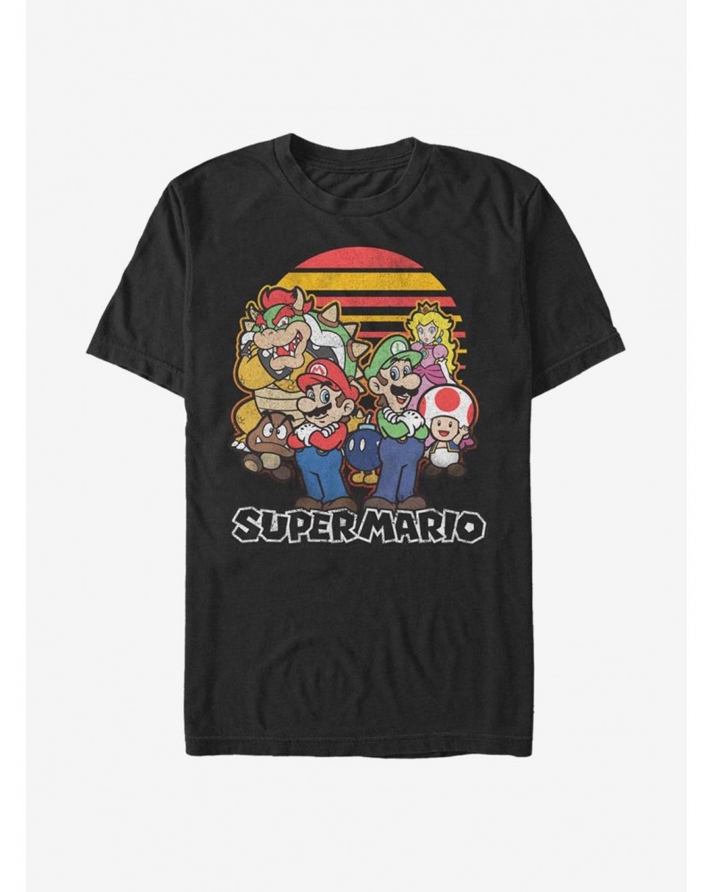 Super Mario Group T-Shirt $5.52 T-Shirts