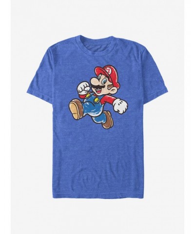 Super Mario Artsy Mario T-Shirt $6.02 T-Shirts