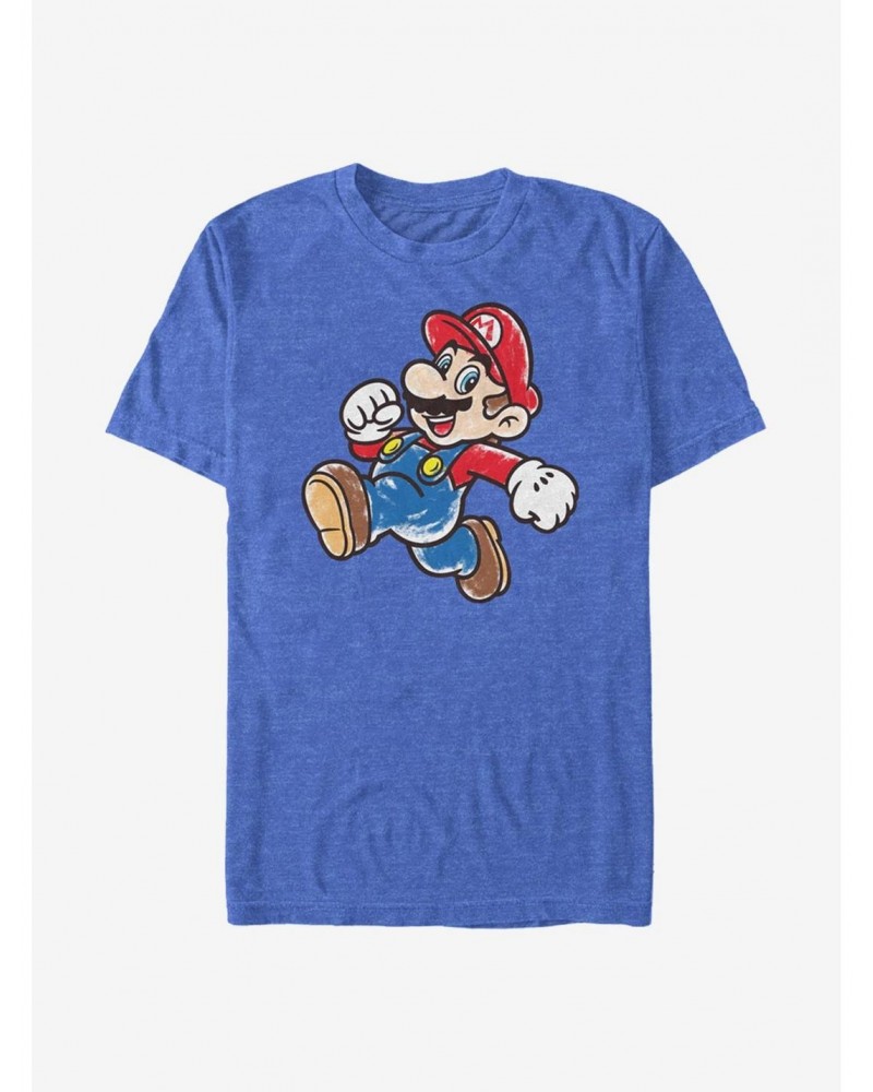 Super Mario Artsy Mario T-Shirt $6.02 T-Shirts