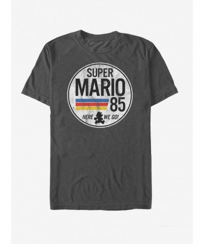 Nintendo Super Mario Retro Rainbow Ring T-Shirt $6.36 T-Shirts