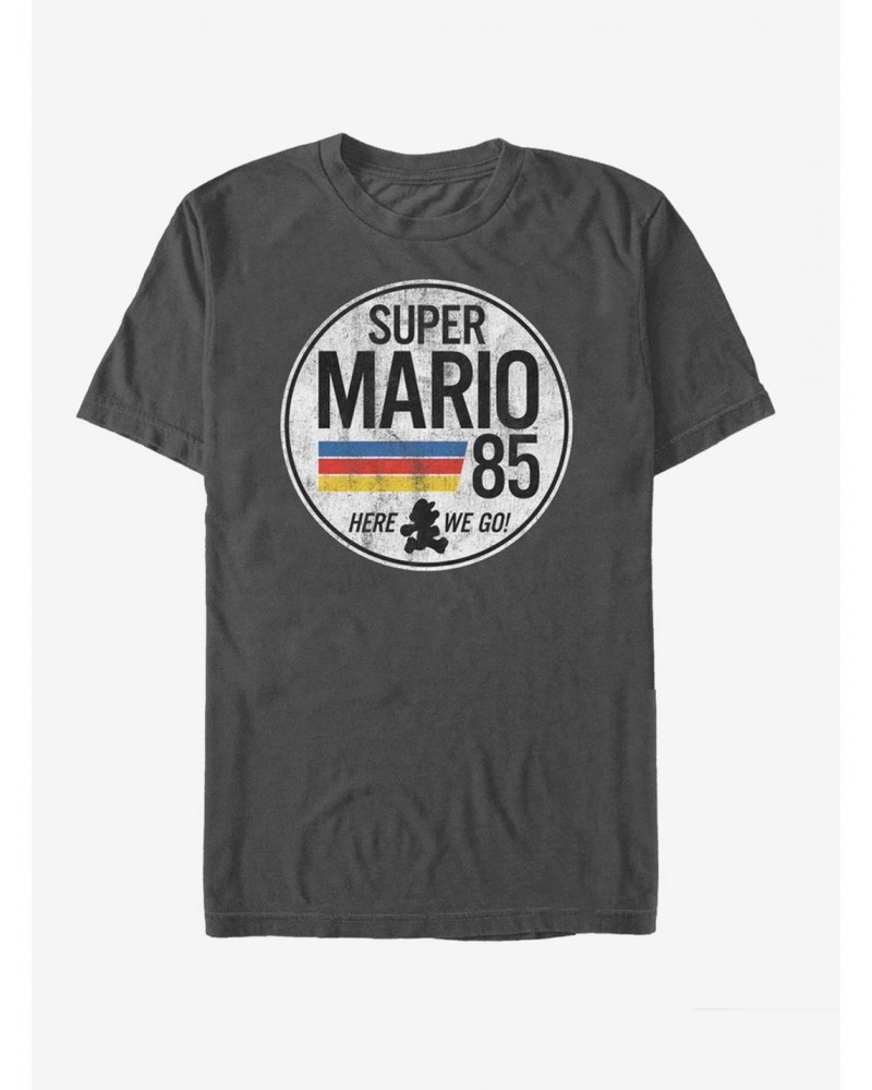 Nintendo Super Mario Retro Rainbow Ring T-Shirt $6.36 T-Shirts