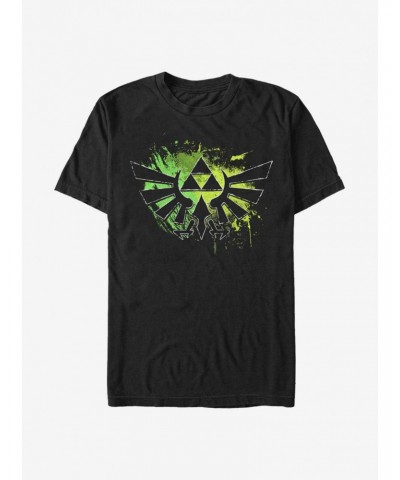 The Legend Of Zelda Tri Splat T-Shirt $7.36 T-Shirts