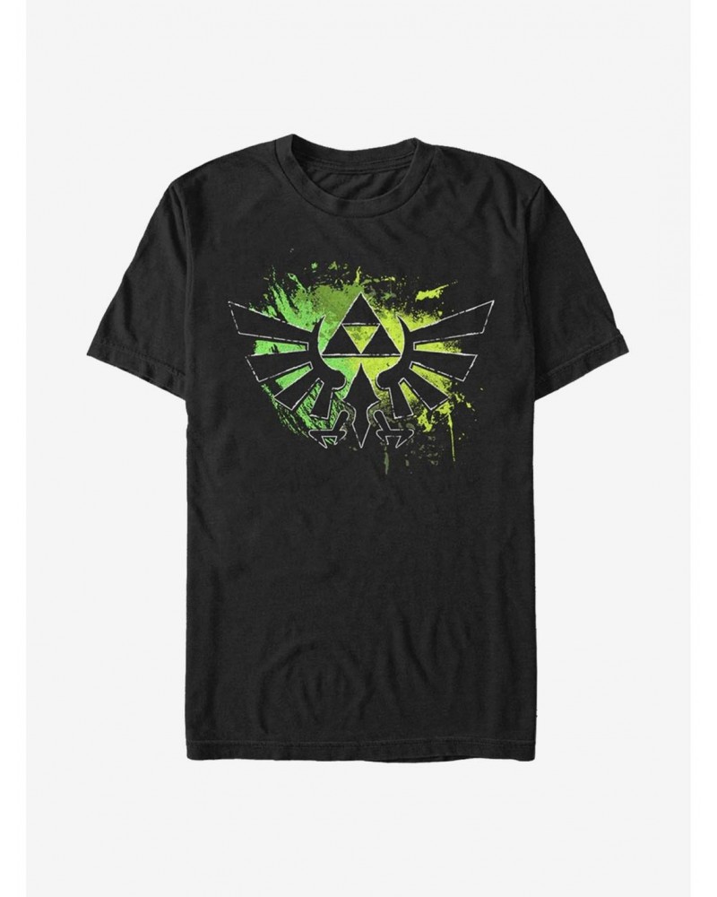 The Legend Of Zelda Tri Splat T-Shirt $7.36 T-Shirts