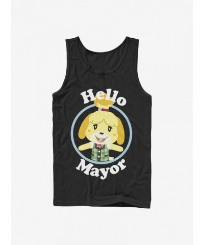 Animal Crossing Hello Mayor Tank $5.93 Tanks