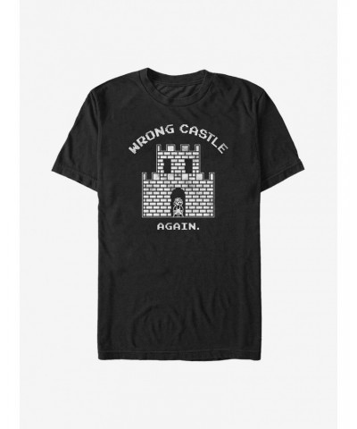 Nintendo Mario Wrong Castle T-Shirt $7.86 T-Shirts