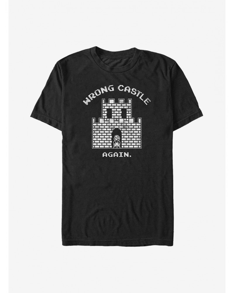 Nintendo Mario Wrong Castle T-Shirt $7.86 T-Shirts