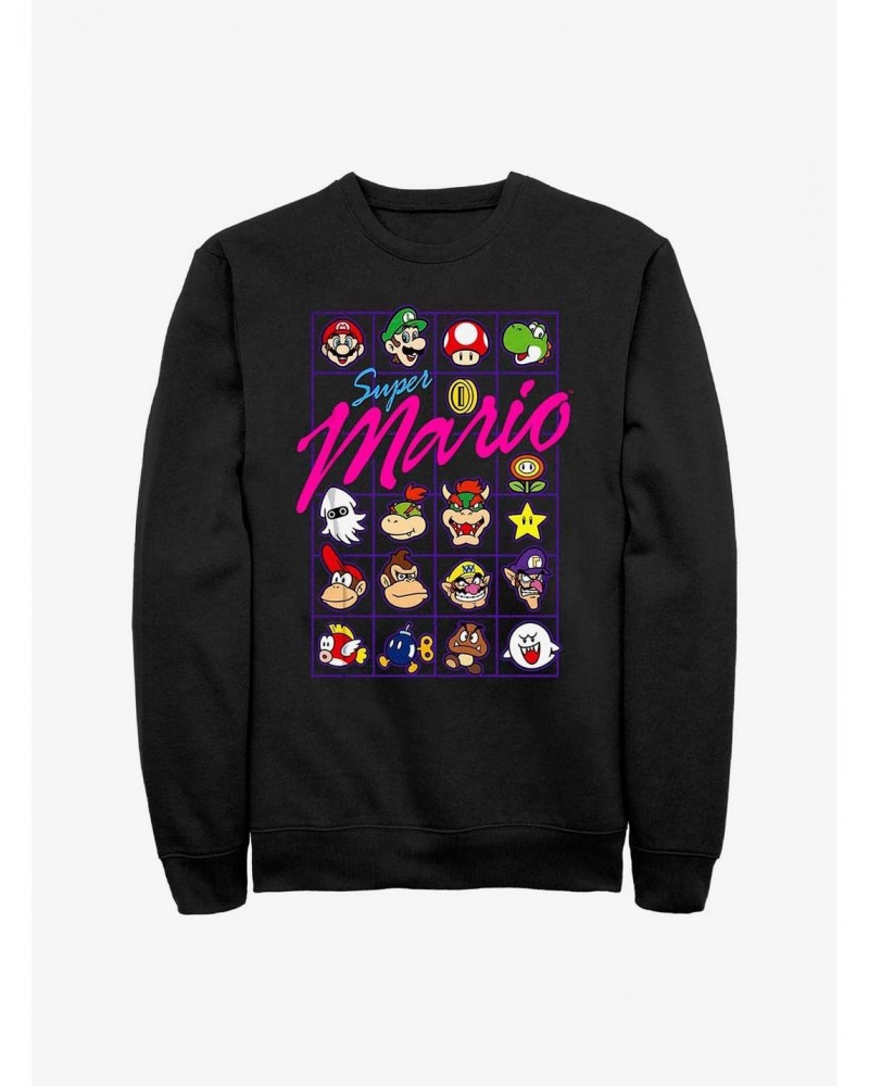 Nintendo Mario Head To Head Sweatshirt $9.56 Sweatshirts