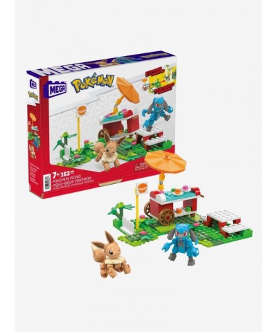 MEGA Pokemon Eevee & Riolu Picnic Building Set $9.64 Building Set