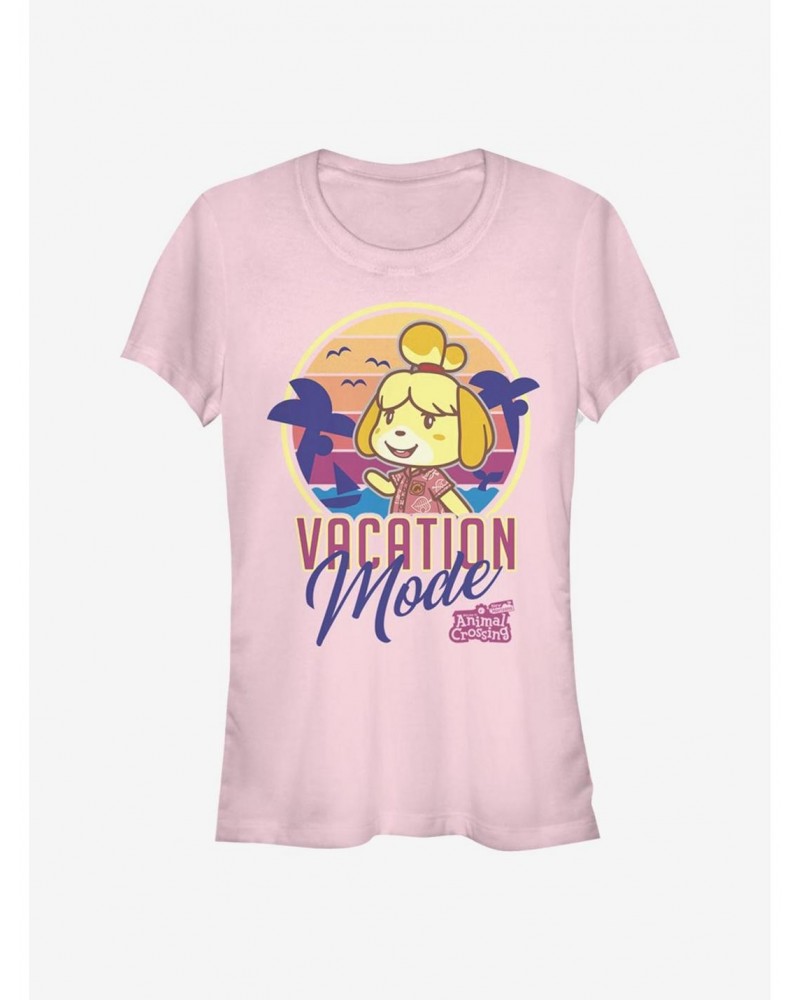 Animal Crossing Vacation Mode Girls T-Shirt $6.45 T-Shirts