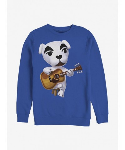 Nintendo Animal Crossing K.K. Slider Crew Sweatshirt $11.88 Sweatshirts