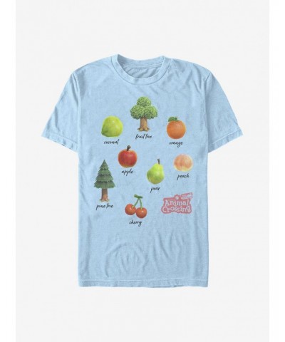 Nintendo Animal Crossing Fruits And Trees T-Shirt $5.86 T-Shirts