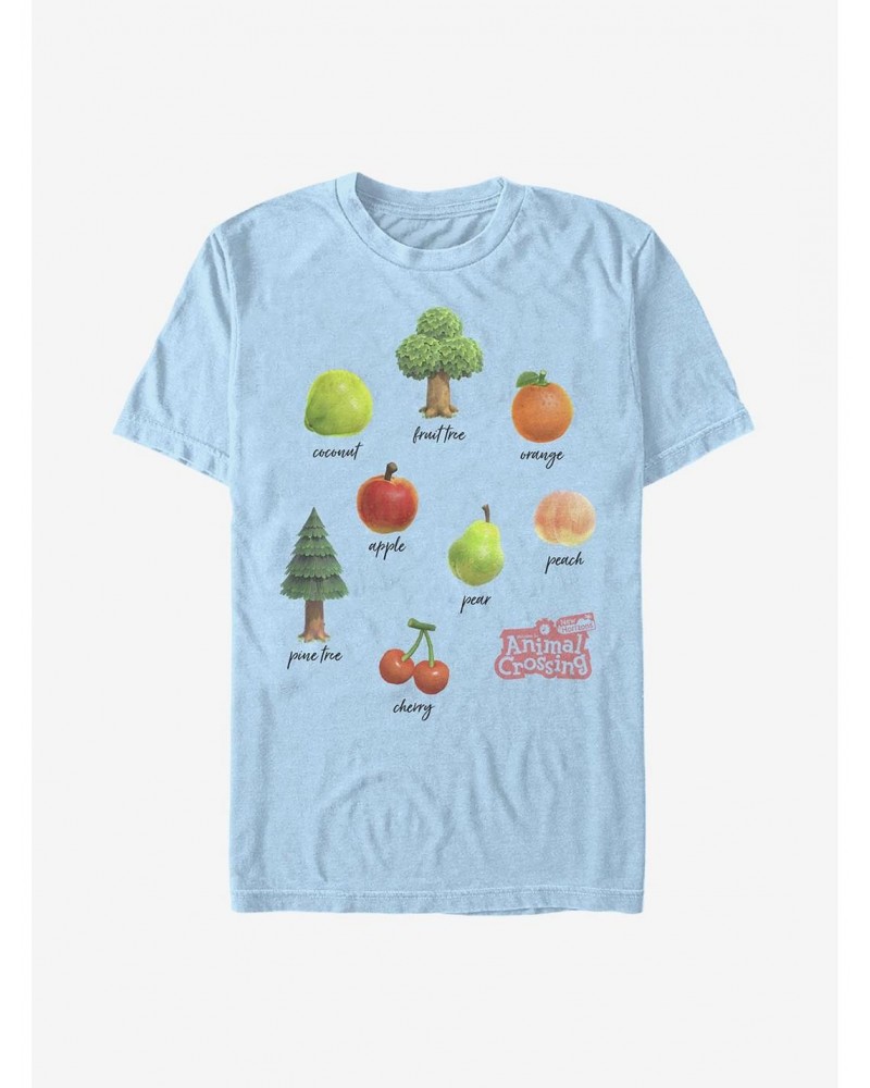 Nintendo Animal Crossing Fruits And Trees T-Shirt $5.86 T-Shirts