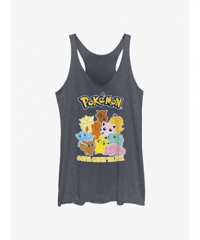 Pokemon Gotta Catch 'Em All Girls Tank $6.89 Tanks