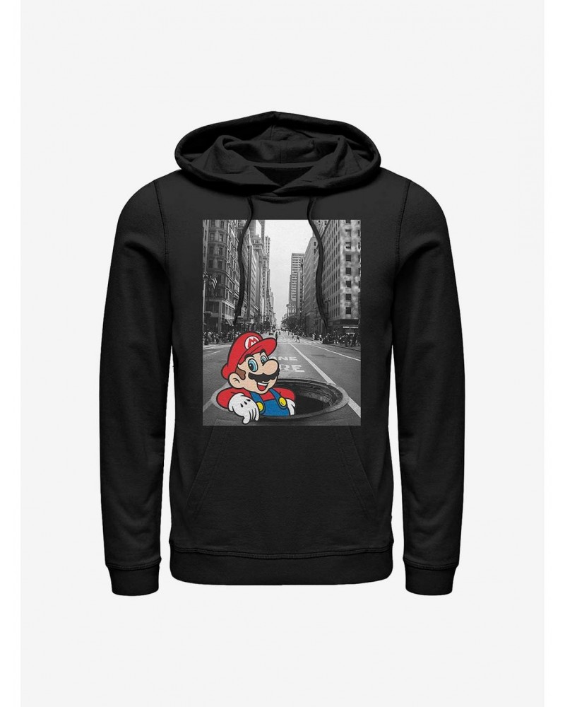 Nintendo Mario Street Thinker Hoodie $13.51 Hoodies