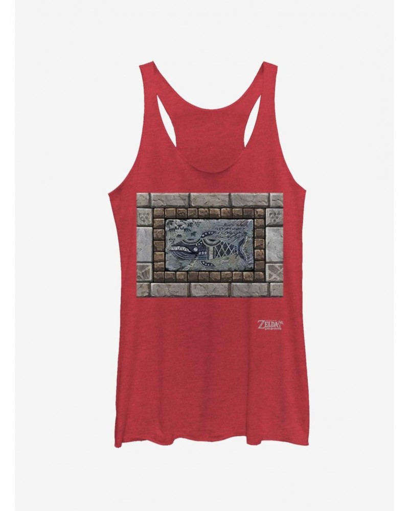 Nintendo The Legend of Zelda: Link's Awakening Whale Tablet Girls Tank $5.80 Tanks