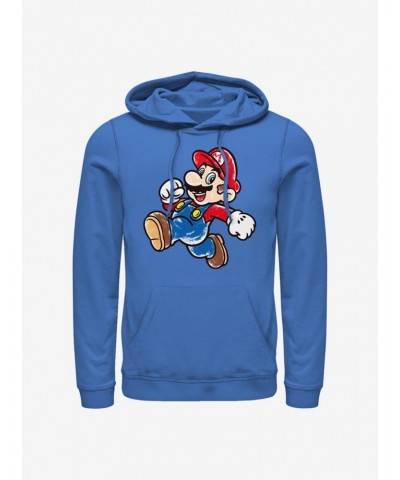 Super Mario Artsy Mario Hoodie $11.00 Hoodies