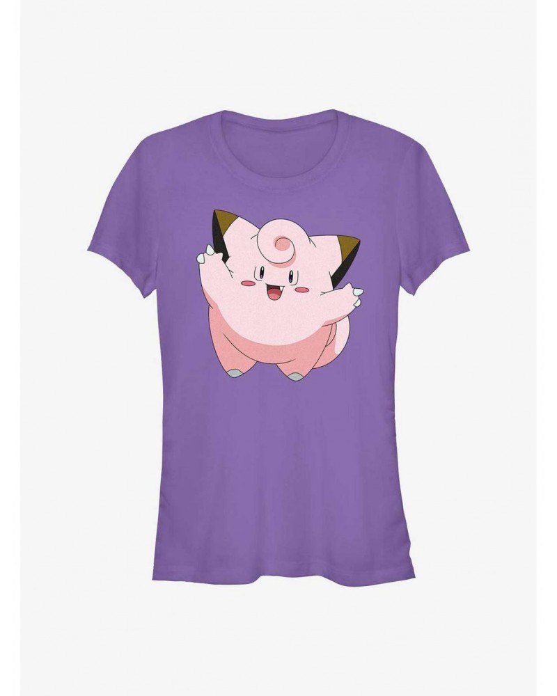 Pokemon Clefairy Girls T-Shirt $7.32 T-Shirts