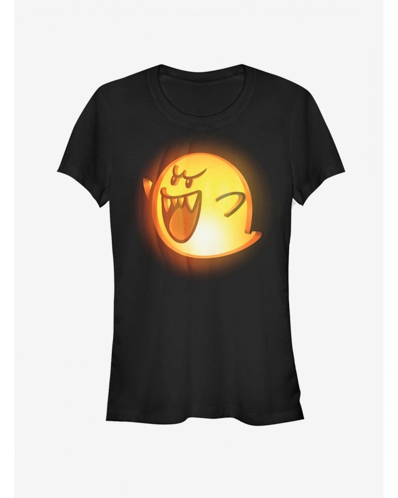 Nintendo Boo Pumpkin Girls T-Shirt $5.75 T-Shirts