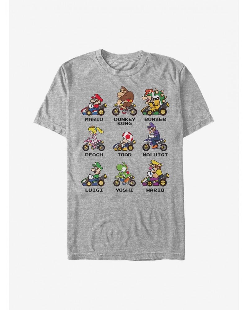 Nintendo Mario Kart Racers T-Shirt $5.19 T-Shirts