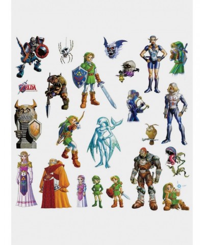 Nintendo Zelda Ocarina Of Time 3D Peel And Stick Wall Decals $6.98 Decals