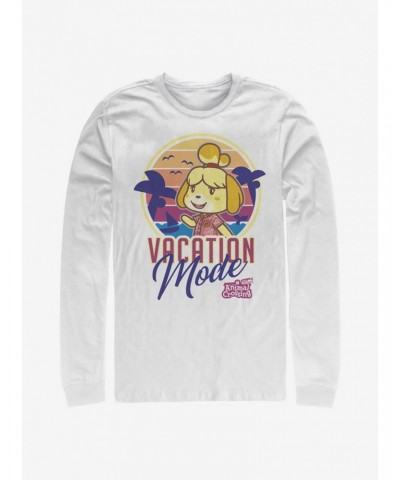 Animal Crossing Vacation Mode Long-Sleeve T-Shirt $6.91 T-Shirts